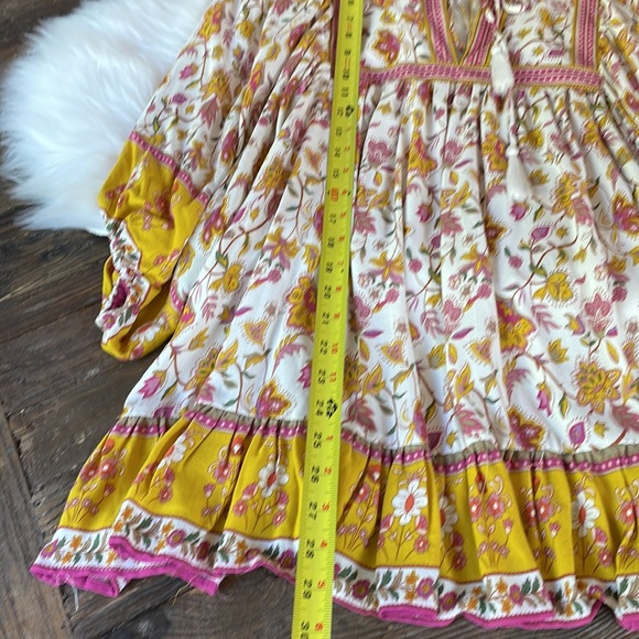 Rachel Zoe floral tunic dress NWOT size M - Picture 10 of 11